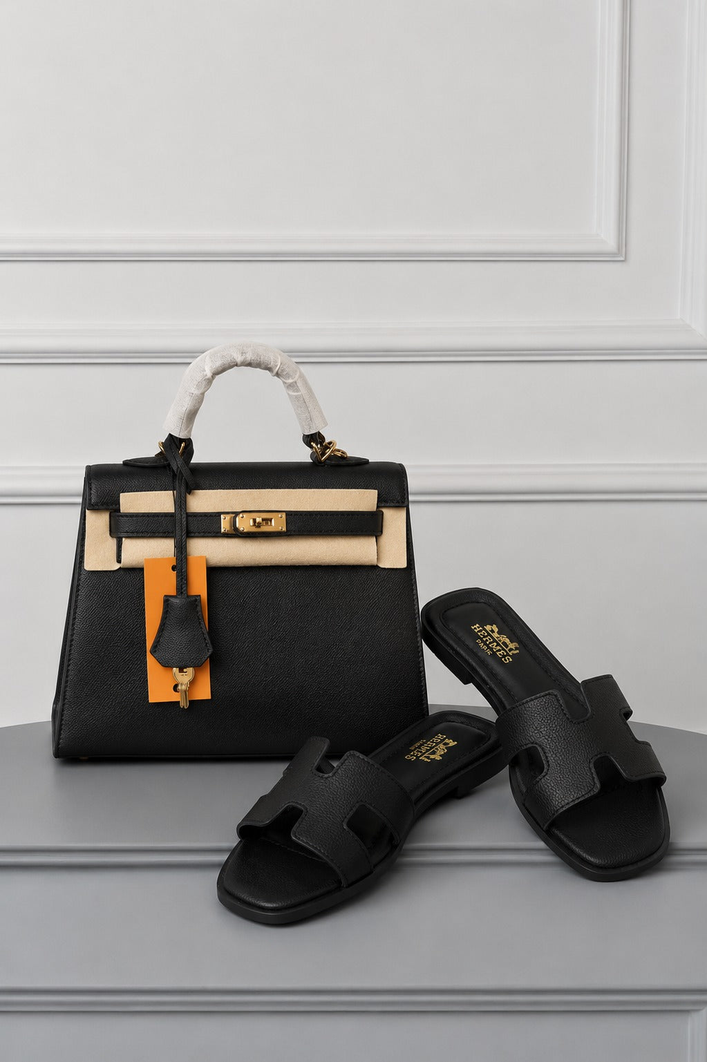 HMS  BAG  + SHOES KELLY 25 COMBİNE