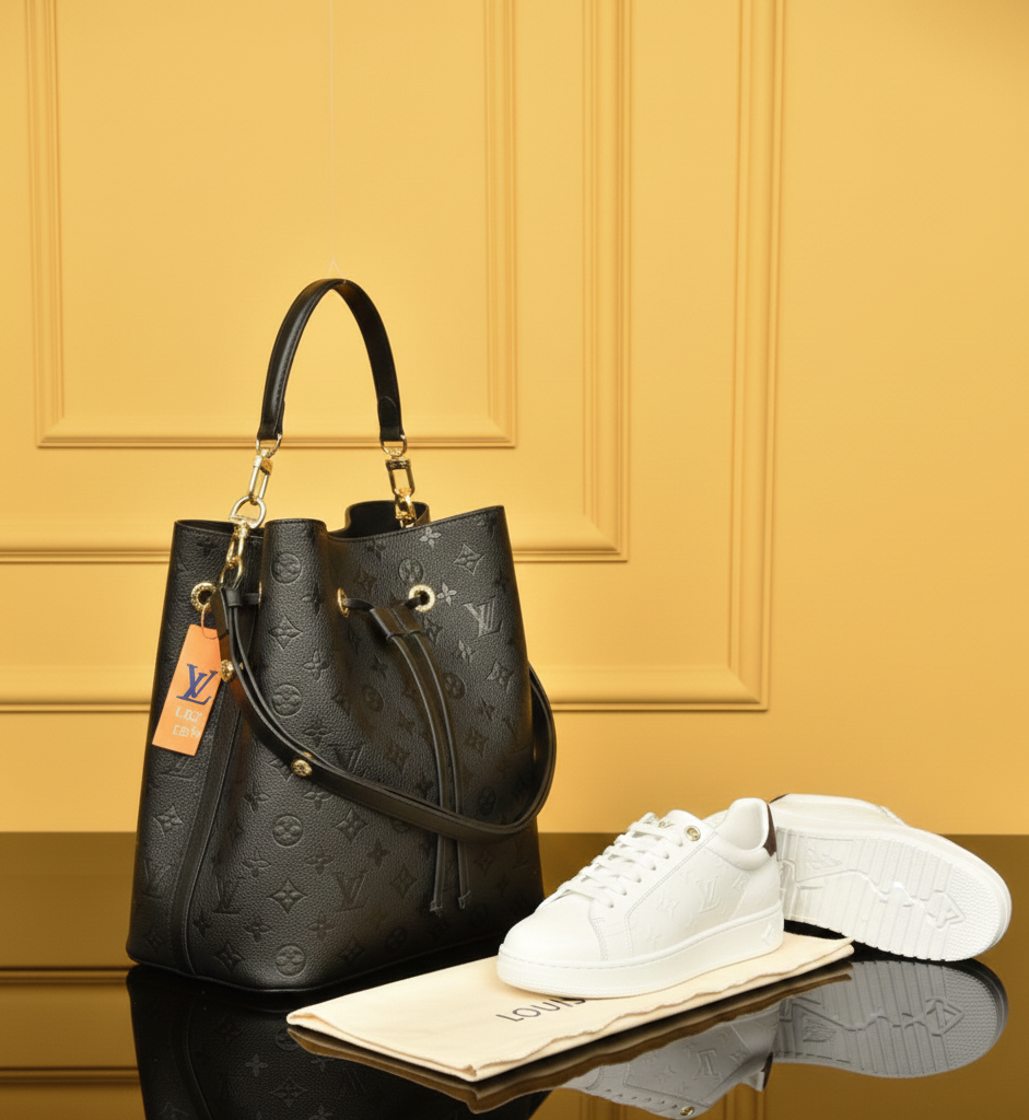 Bag and Sneakers