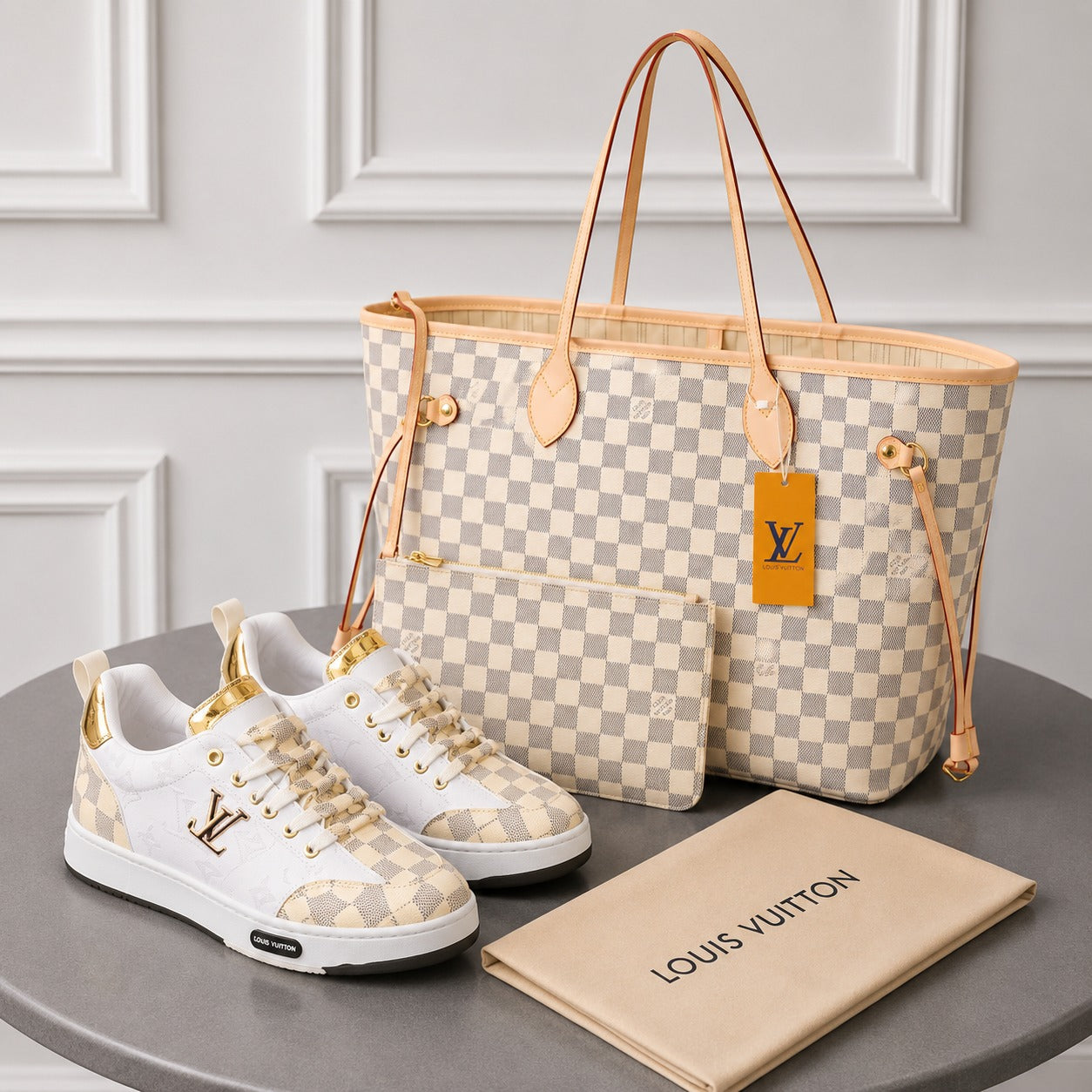 L BAG  + SHOES COMBİNE