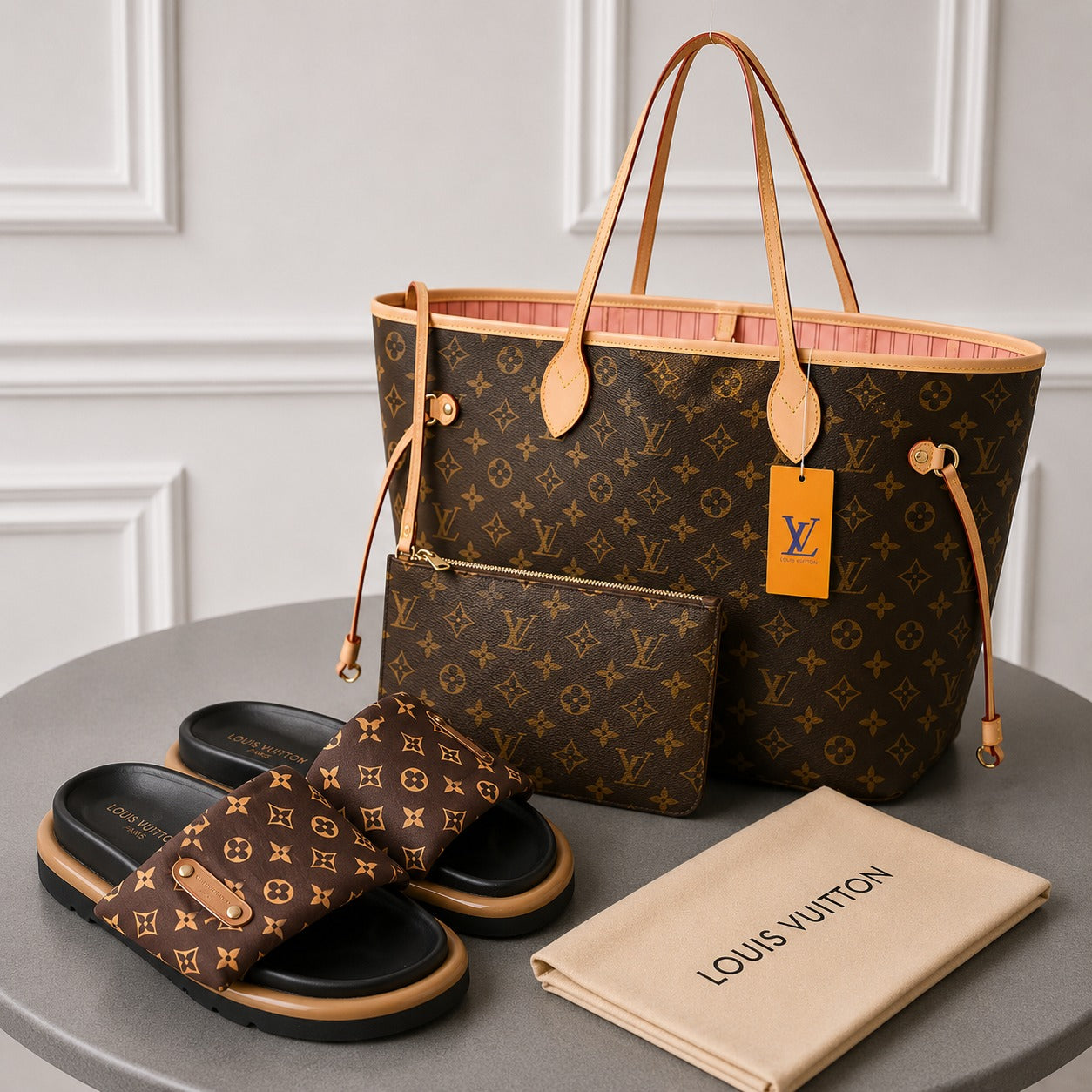 L BAG  + SHOES COMBİNE