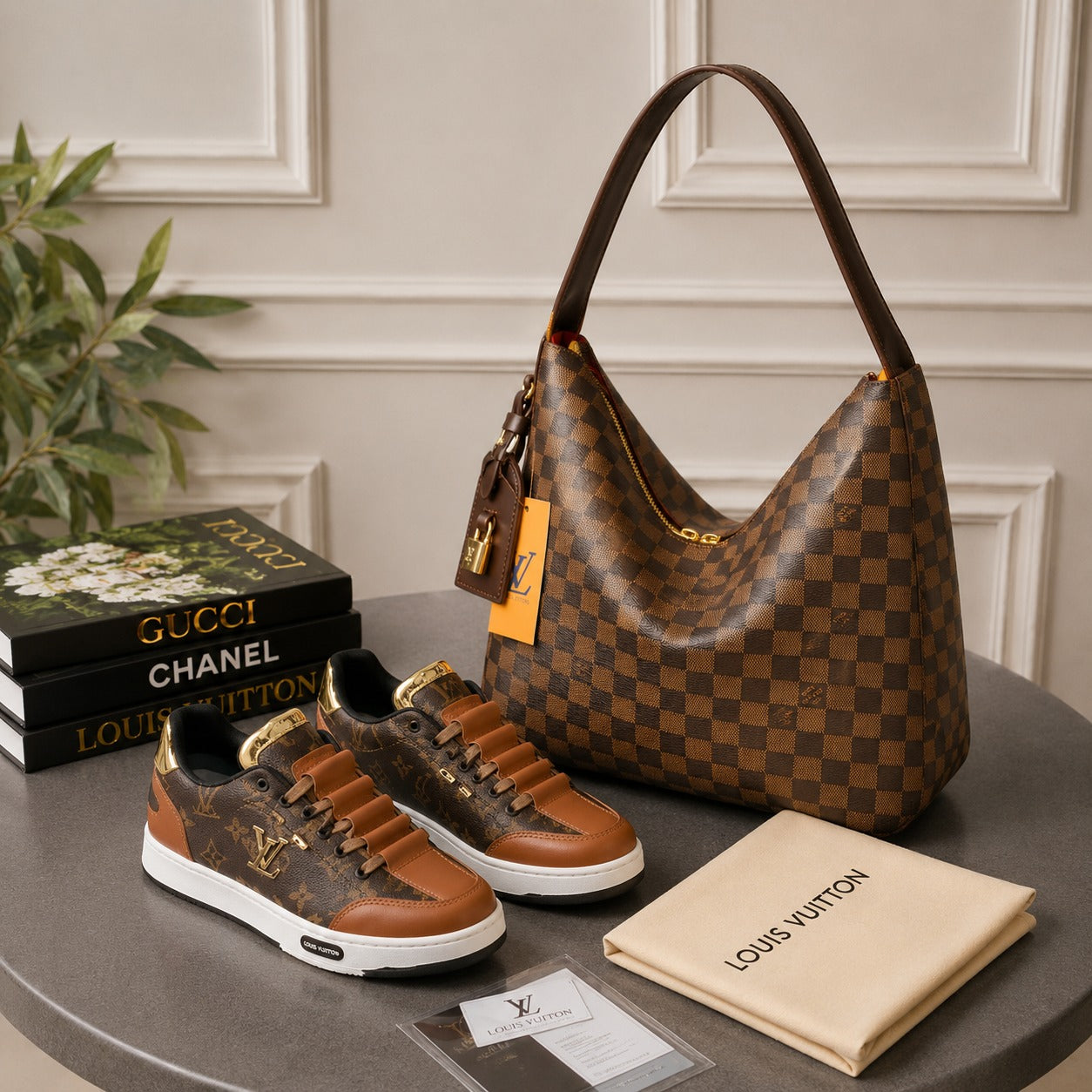 L BAG  + SHOES COMBİNE