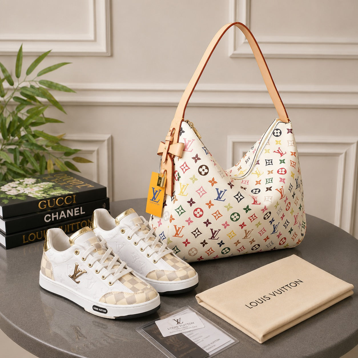 L BAG  + SHOES COMBİNE