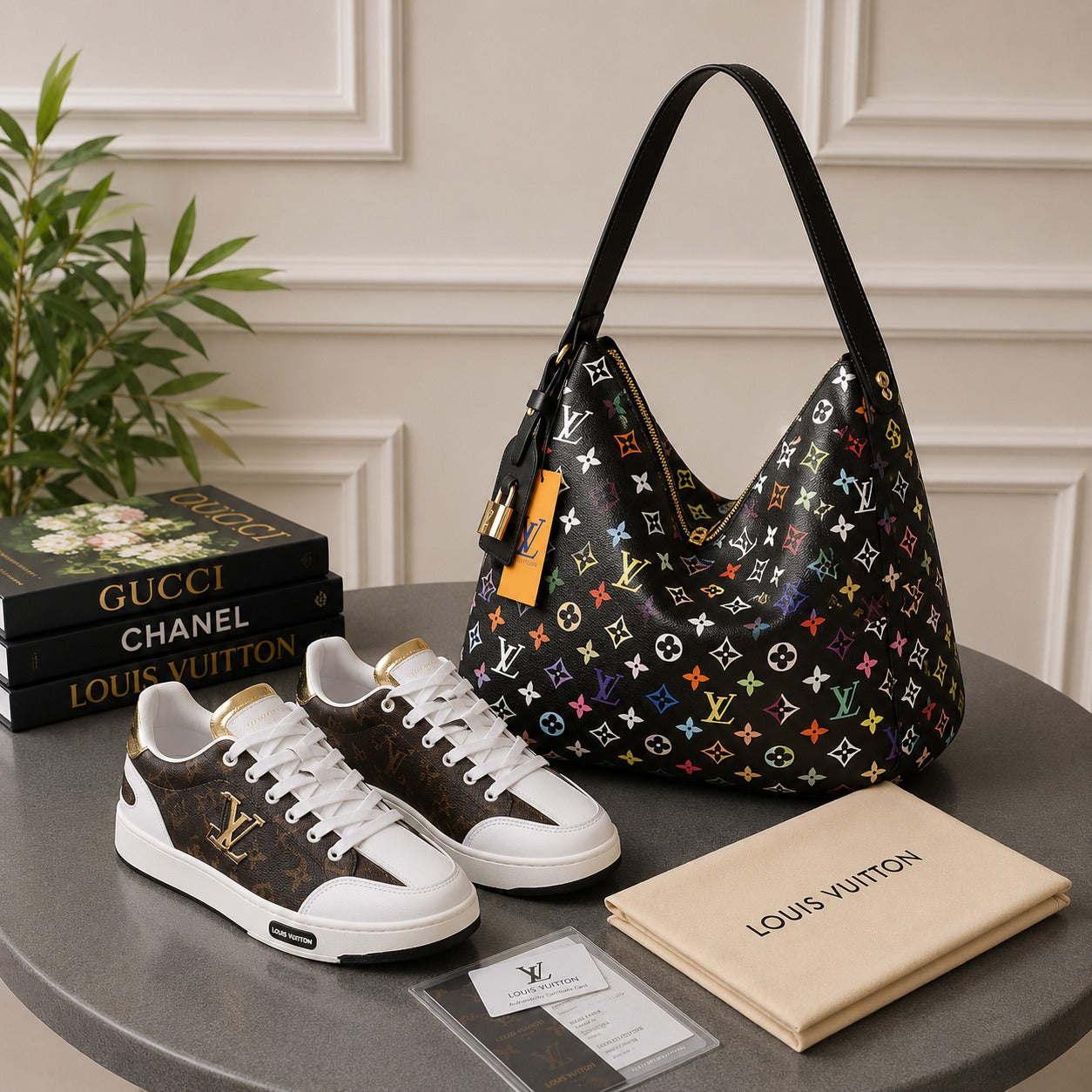 L BAG  + SHOES COMBİNE