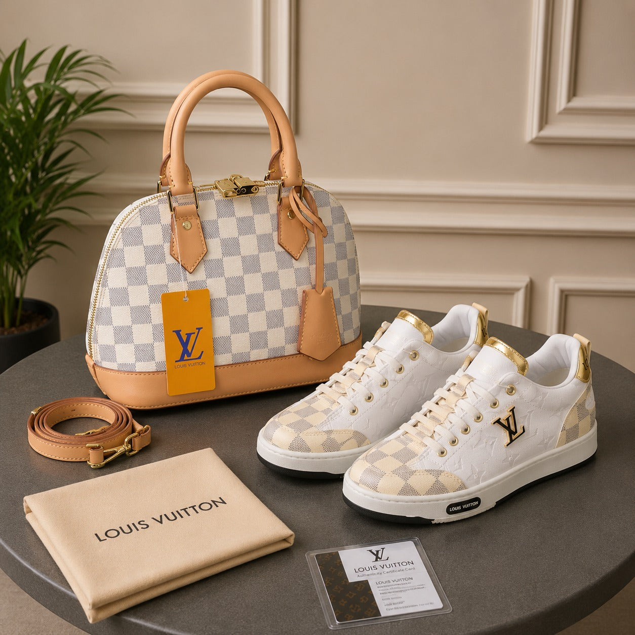 L BAG  + SHOES COMBİNE