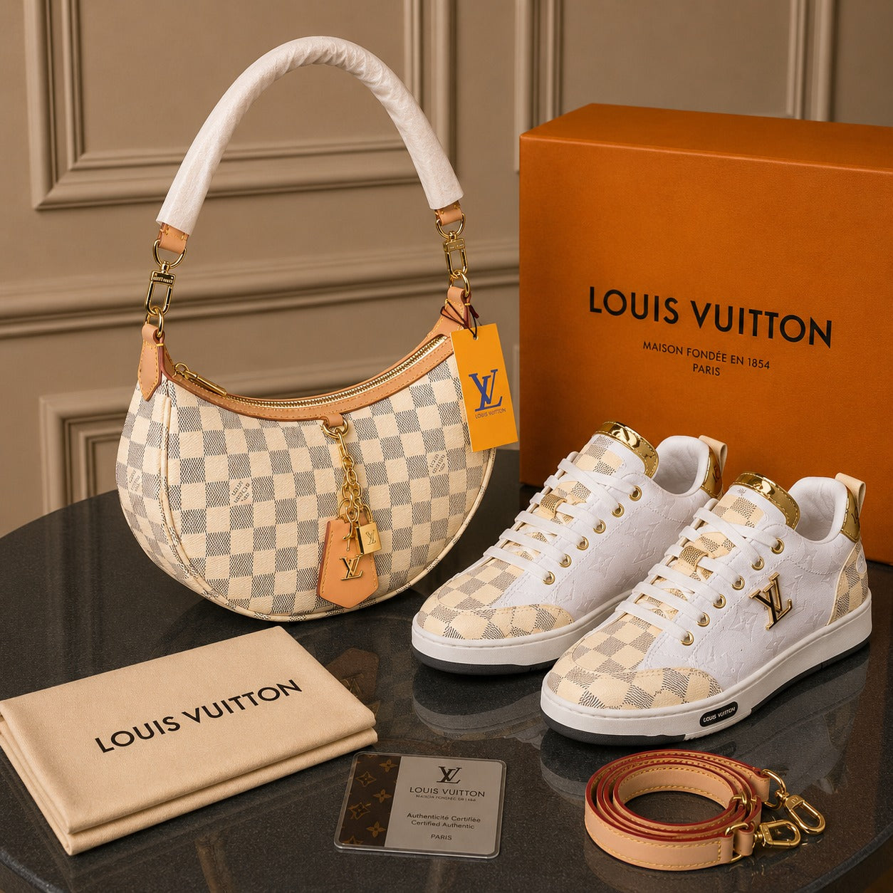 L BAG  + SHOES COMBİNE