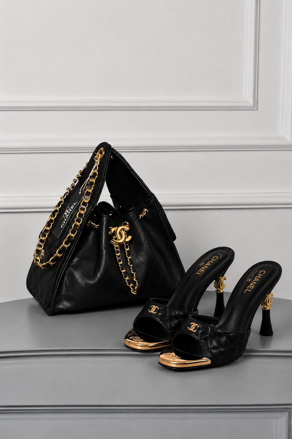 C.H BAG  + SHOES COMBİNE