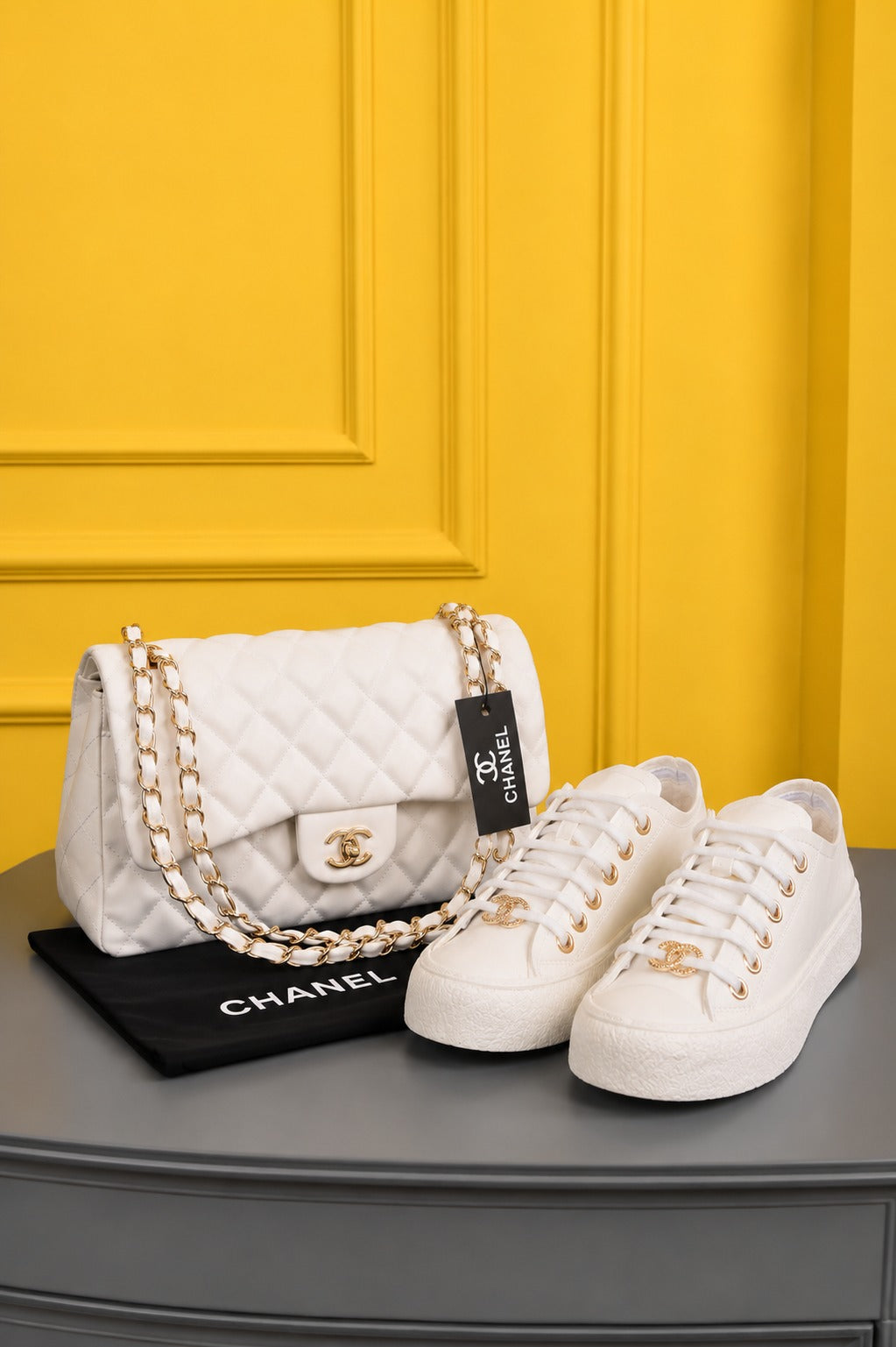 C.H BAG  + SHOES COMBİNE