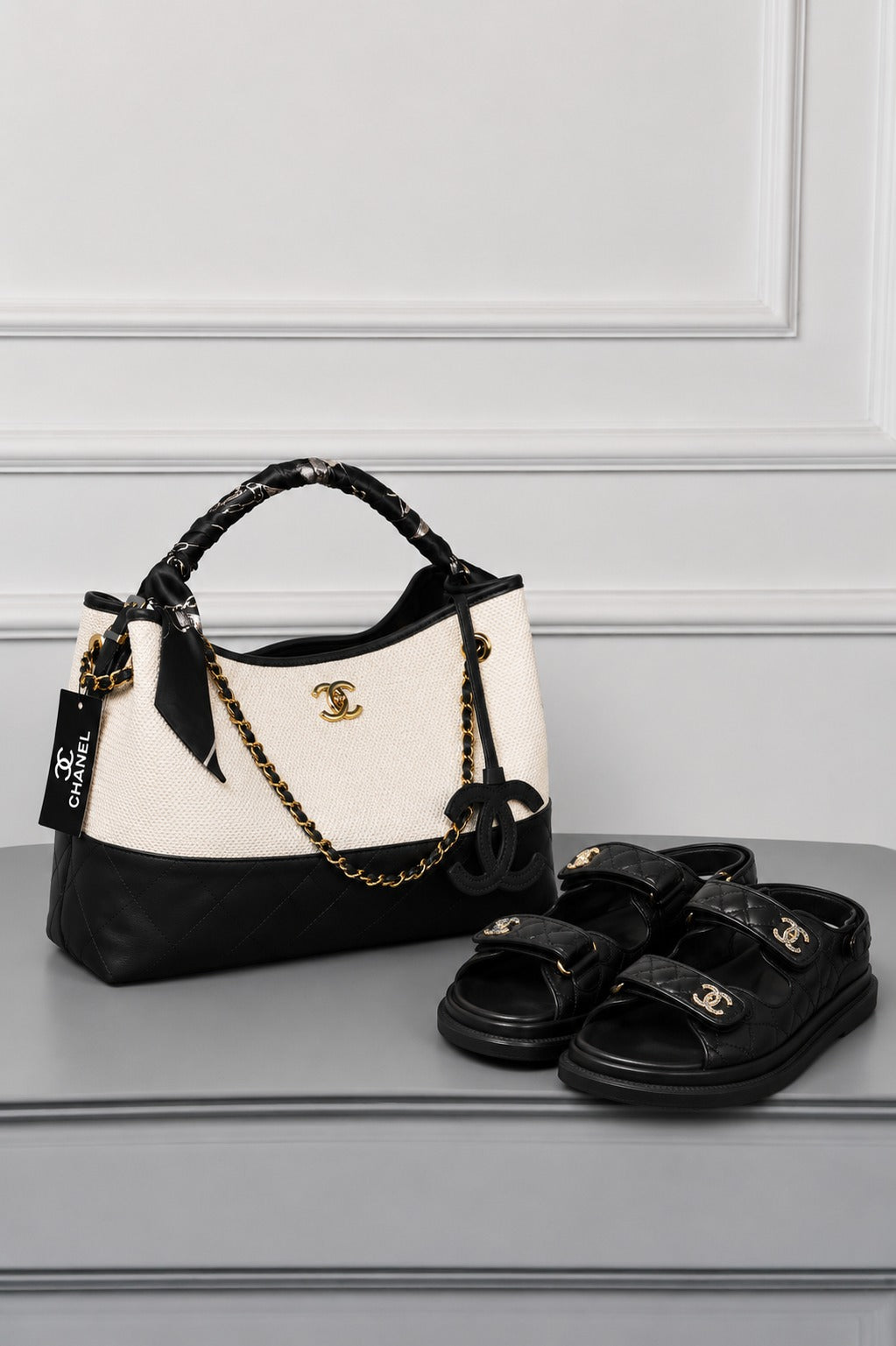 C.H BAG  + SHOES COMBİNE