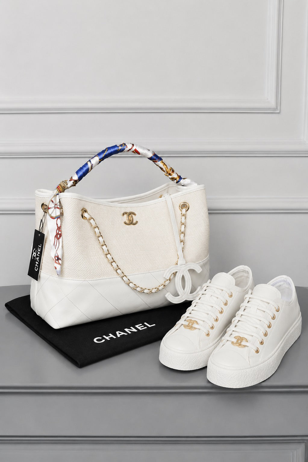 C.H BAG  + SHOES COMBİNE