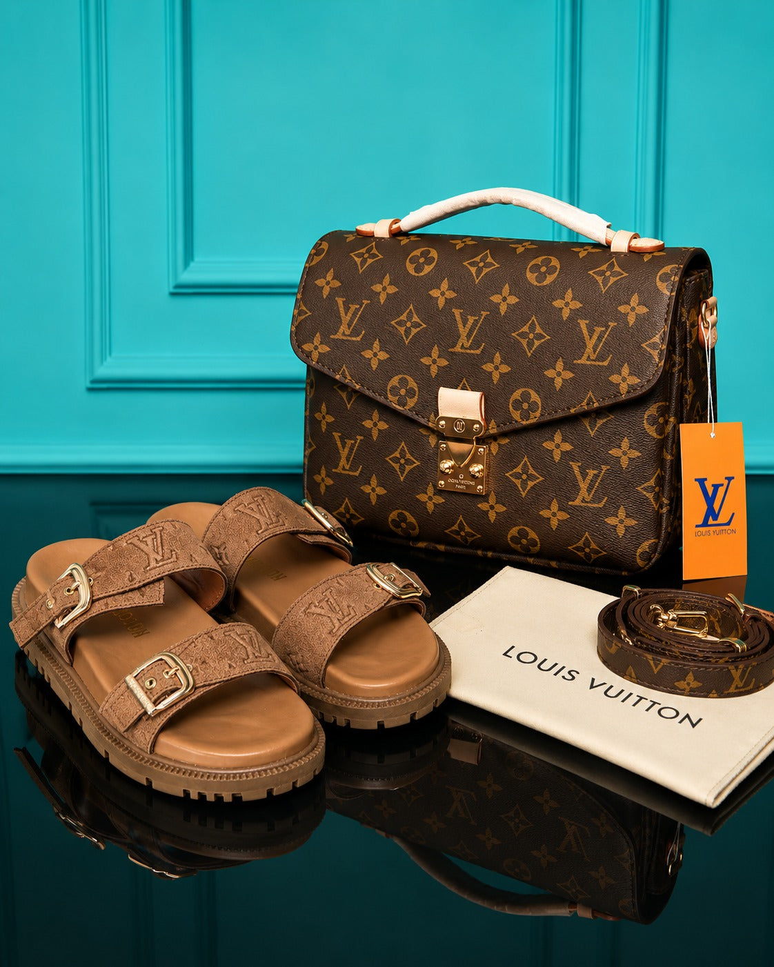L BAG  + SHOES COMBİNE