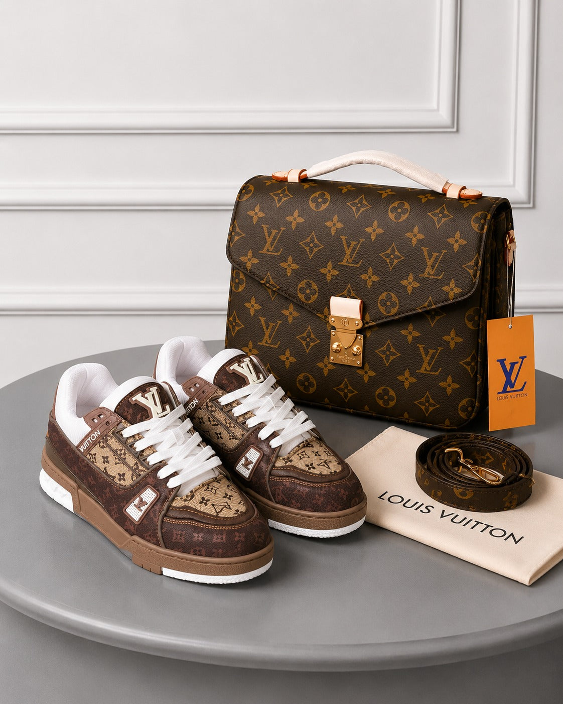 L BAG  + SHOES COMBİNE