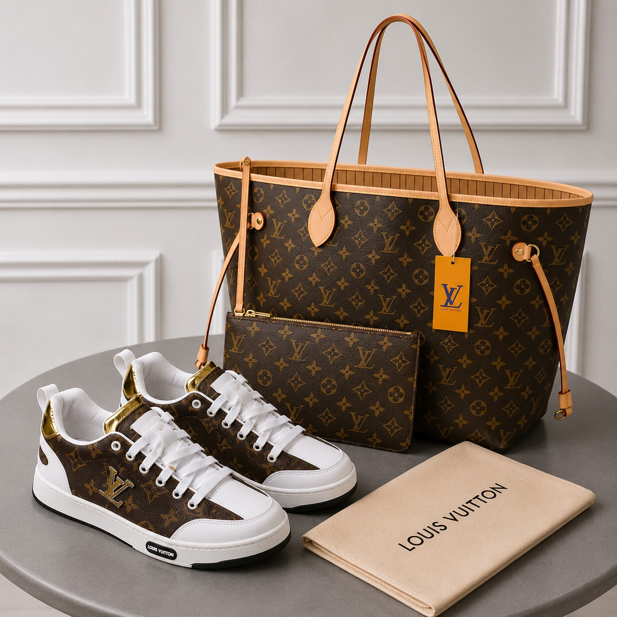 L BAG  + SHOES COMBİNE
